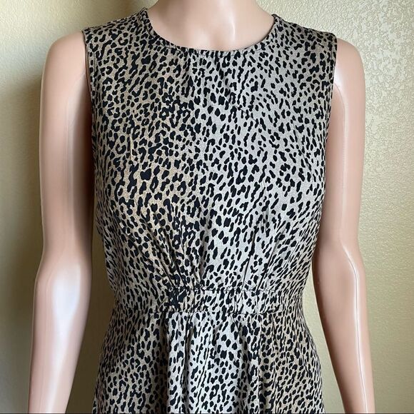 🖤 Beachlunchlounge Collection Leopard Print Dress Size Small - Picture 3 of 9